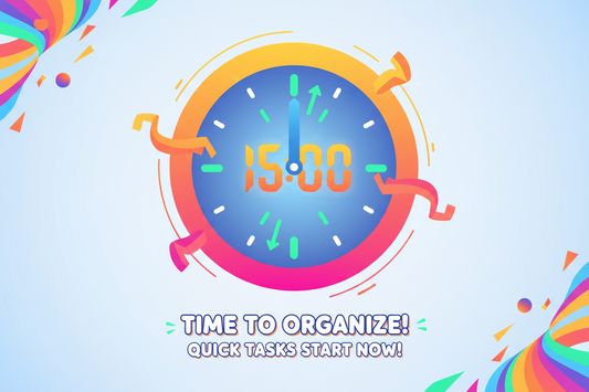 No Time to Organize? 15-Minute Solutions That Work